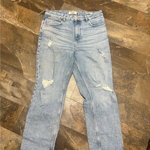 Wrangler rodeo high rise straight crop